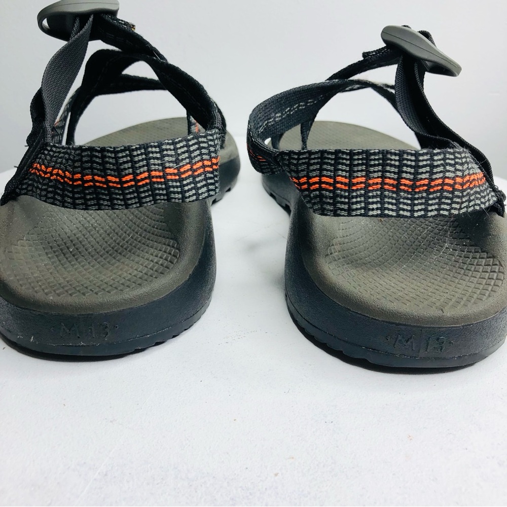 Chaco Z Cloud Traffic Orange men’s summer sandals SZ 13. RR2 - Picture 7 of 10